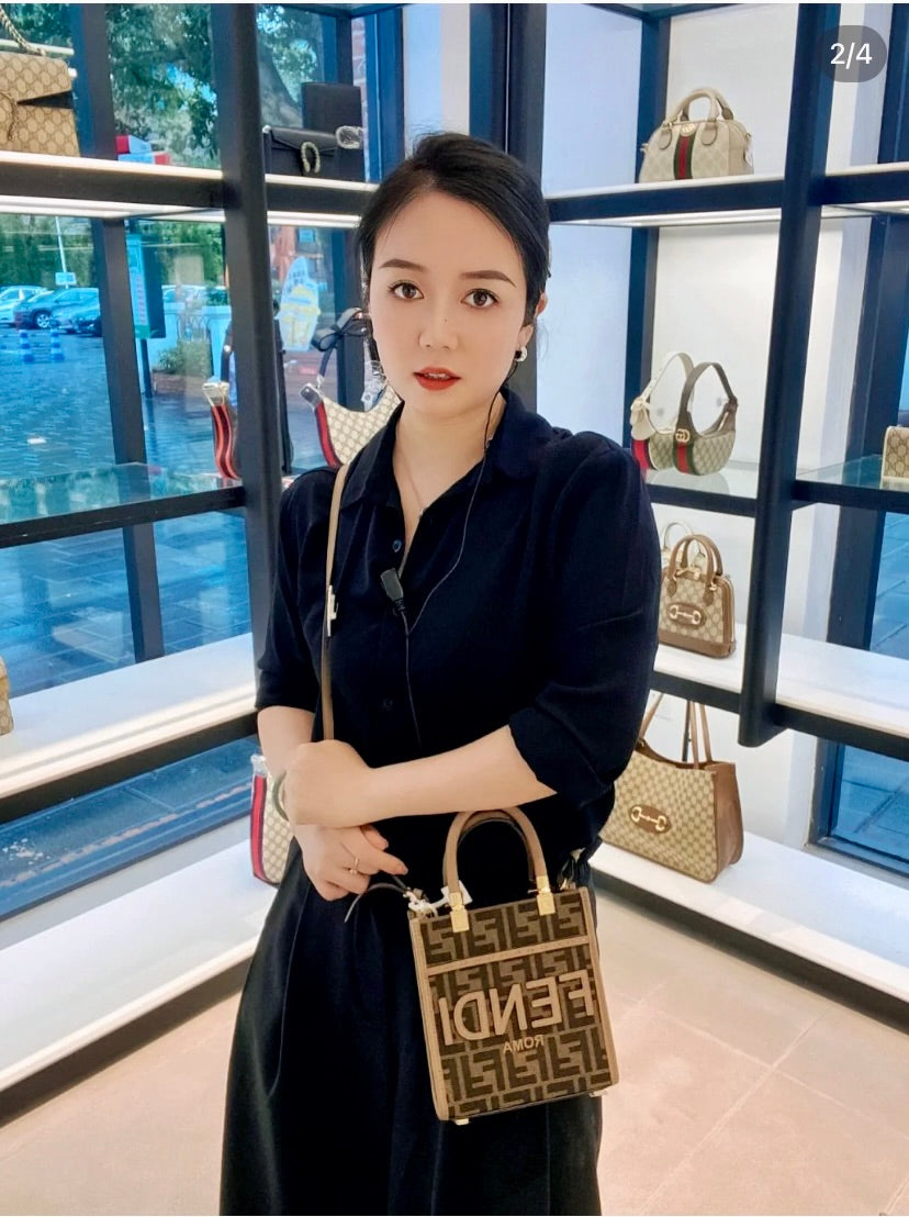 Fendi Sunshine Shopper Mini 購物托特包/1400E1500 🉐53500🇪🇺