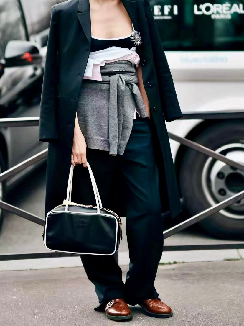 MiuMiu Beau Leather M/L 皮革公文包/E2750E2950 🇪🇺