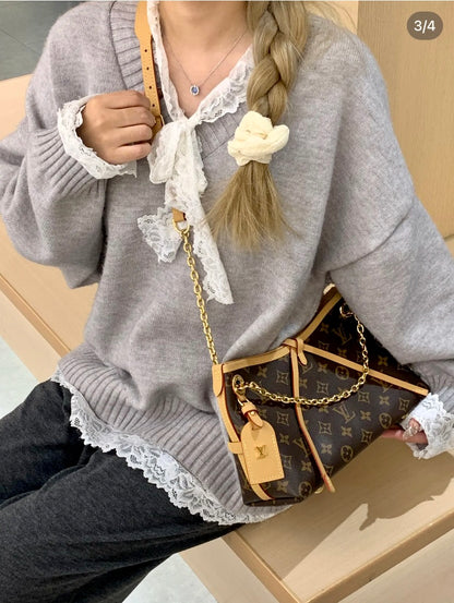 LV CarryAll BB 爆款迷你鍊條包/2110✨🉐87510