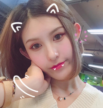 @Swarovski Duo Clover 四葉幸運草項鍊 P44 🔔限時折🉐2780