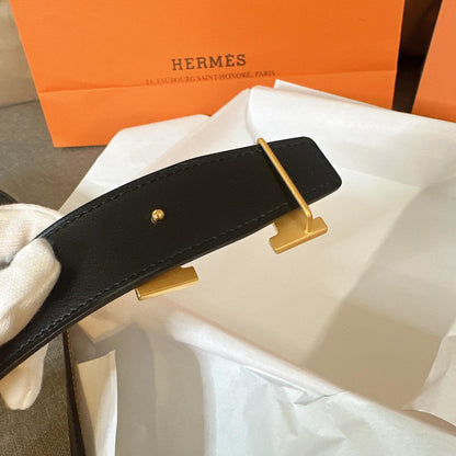 *現貨*Hermes Belt 女款雙面H-32mm皮帶Epson皮 P23900 /T35000