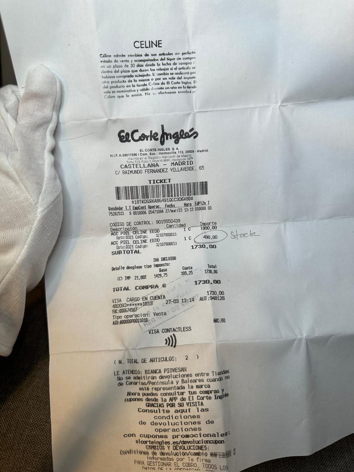 *現貨*Celine▪️Strap In Triomphe S 老花牛皮短夾-棕 P12000 /T20000
