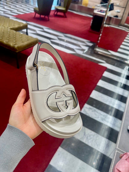 @Gucci Sandals 皮革涼鞋/750P375 🔔限時折🉐17680