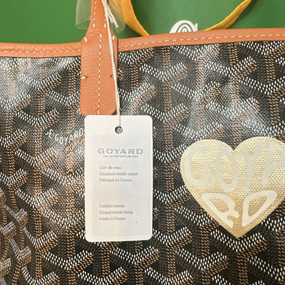*現貨*Goyard Anjou Mini Tote w Heart 限量愛心雙面包  P88000 /T130000