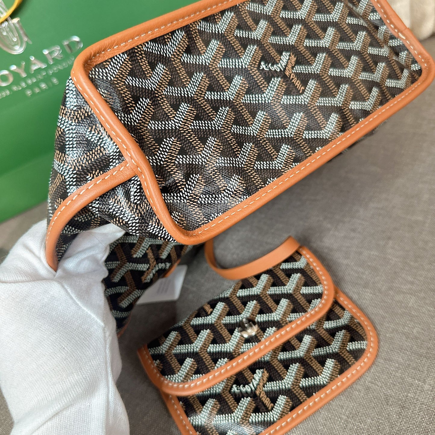 *現貨*Goyard Anjou Mini Tote w Heart 限量愛心雙面包  P88000 /T130000