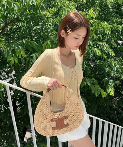 Celine Panier Hobo 拉菲草編手提腋下包/1300E1400 🉐49900🇪🇺