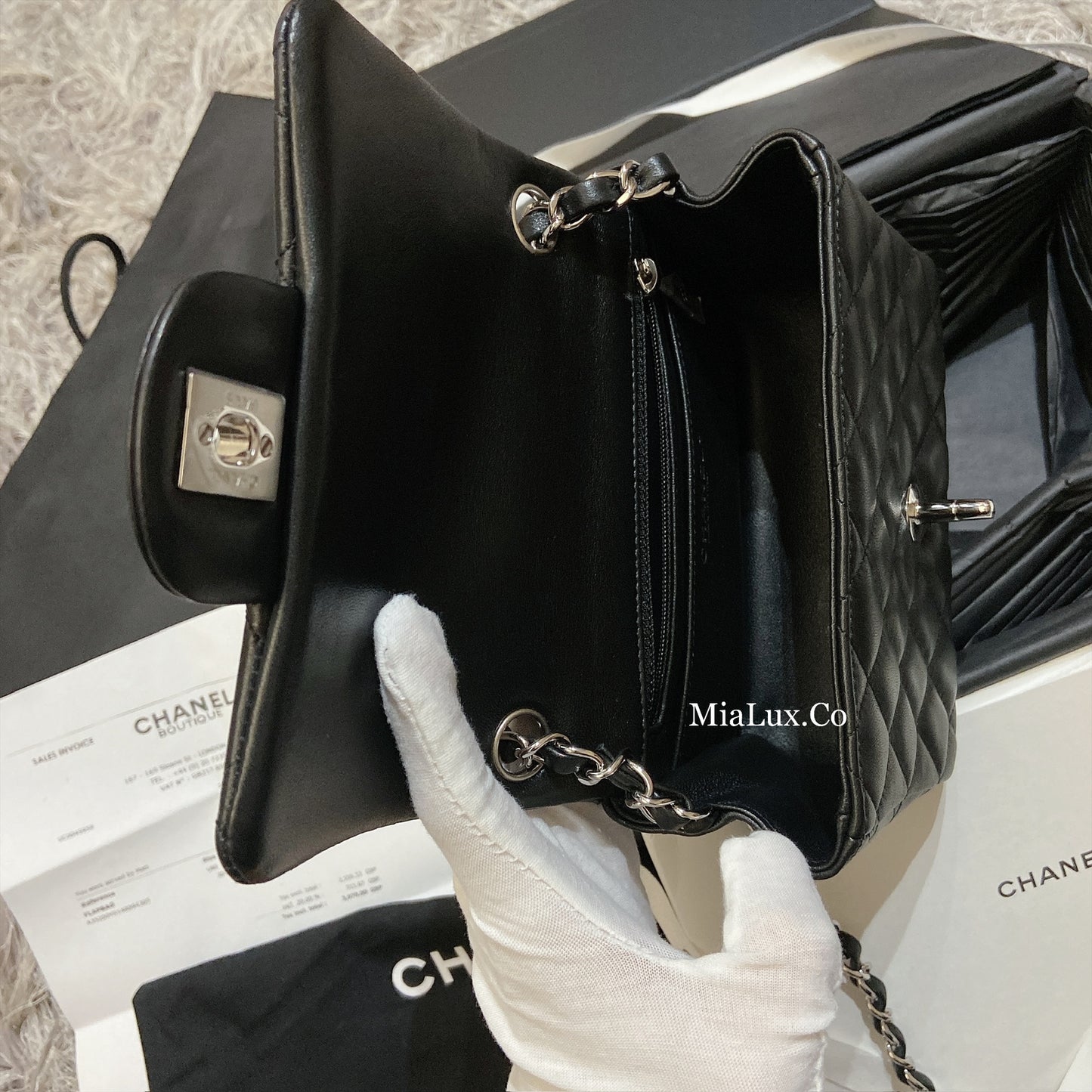 CHANEL▪️MINI FLAP 羊皮方胖子包/4080 🉐168000🔖