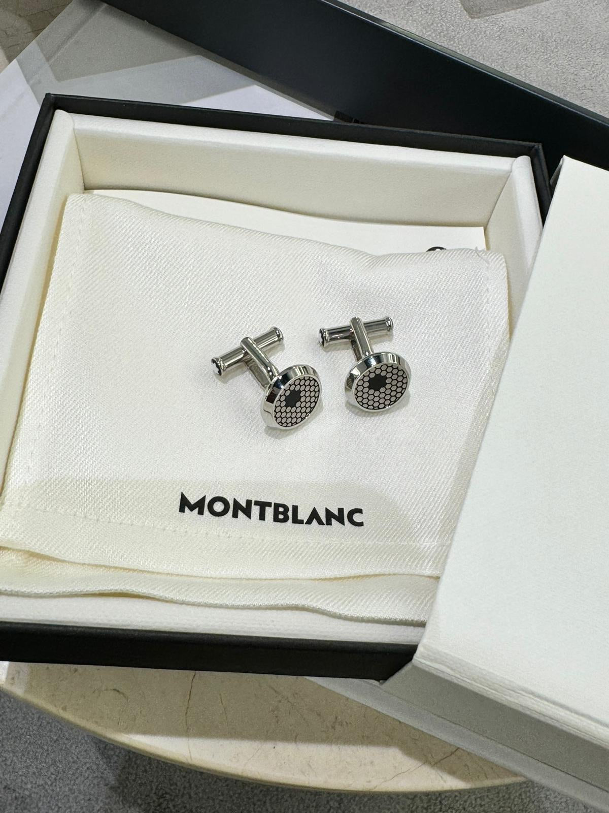 @Montblac Cuff Links 圓形袖扣/300P75 🔔限時折🉐4180