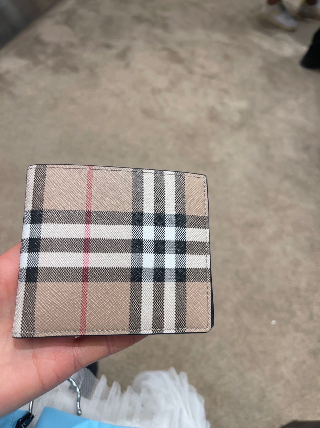 @Burberry Reg 格紋短夾/290P139 🔥下殺🉐7060