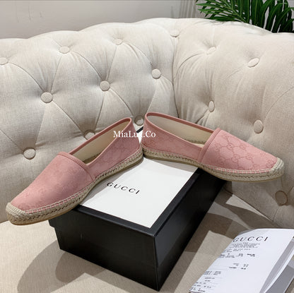 @Gucci Espadrille Shoes 女款老花漁夫鞋/435P220 🔔限時折🉐11000