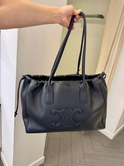 @Celine Outlet Cabas Drawstring 凱旋門肩背包