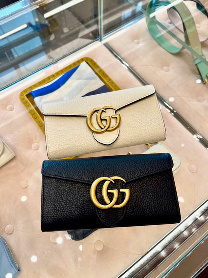 @Gucci GG Marmont Long W 馬夢長夾/520P355 🔔限時折🉐16980