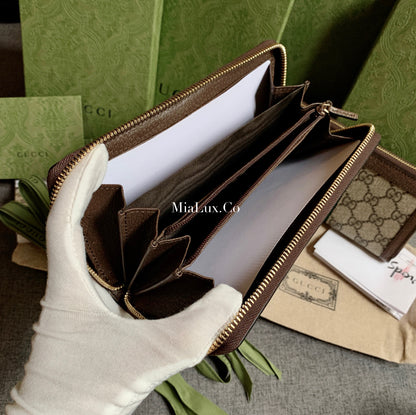 Gucci▪️Ophidia GG Zip Canvas Wallet  老花拉鍊長夾 523154 * £540