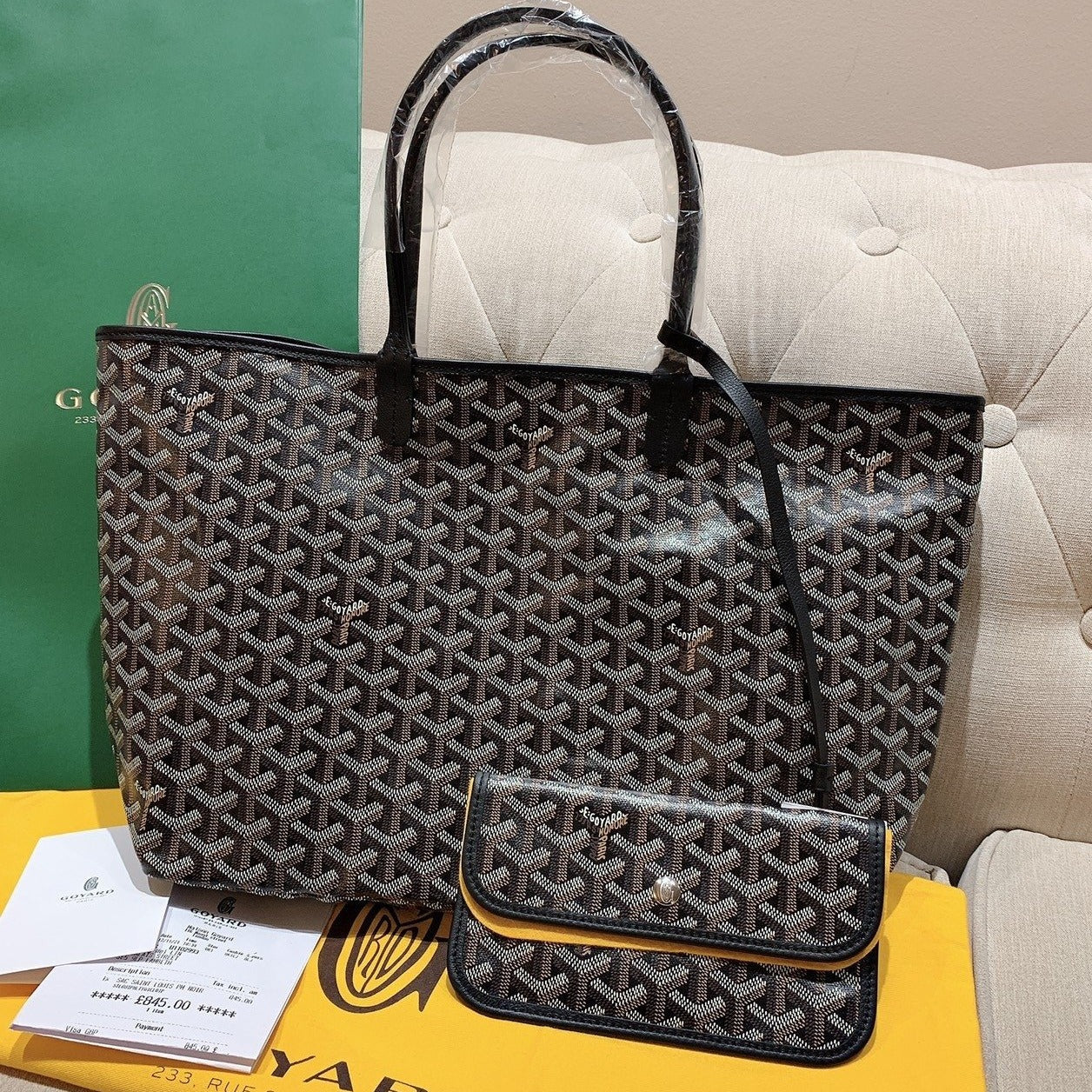 🇪🇺Goyard Saint Louis PM 經典托特包/1270 🉐53000 歐元連線特價