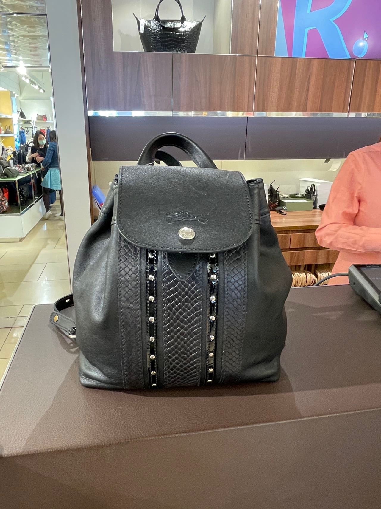 @Longchamp Backpack 小款後背包/380P130 🔔限時折🉐6650