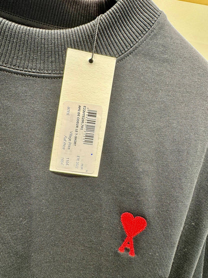 @Ami Outlet 刺繡愛心長袖上衣
