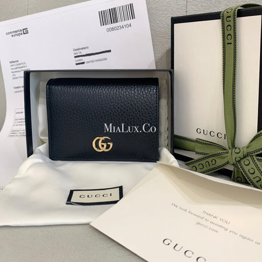 Gucci GG Marmont Card Case Wallet GG翻蓋卡包/335 🉐14400