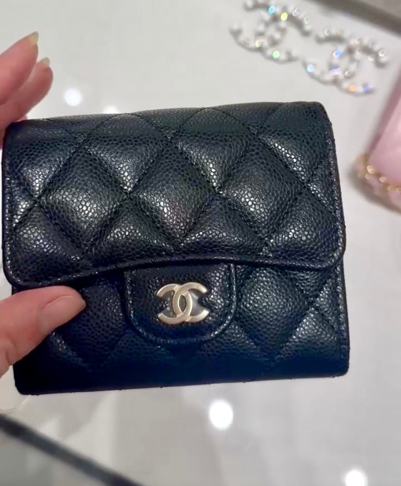 CHANEL▪️CF 新款小款三折短夾/🉐32800 🏷️