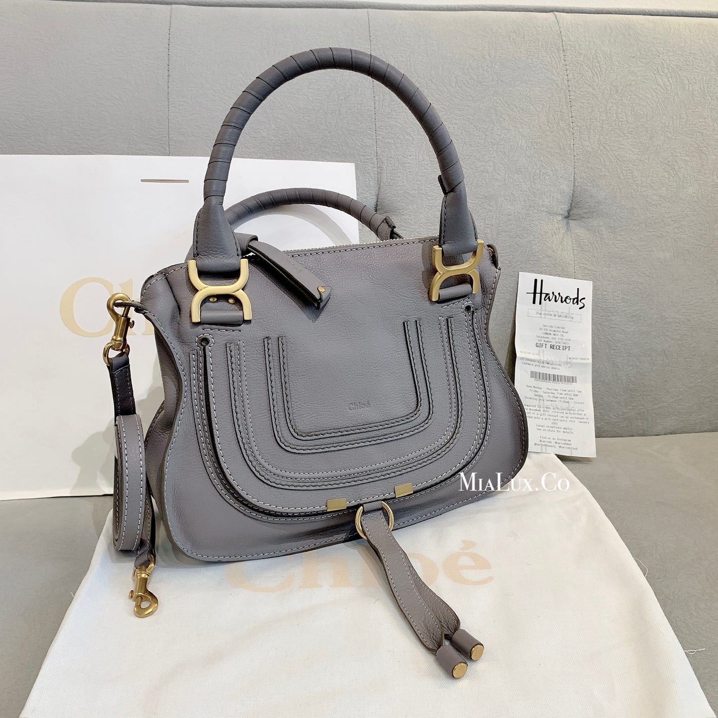 Chloe✨ SMALL MARCIE 小款翻蓋包 *£1,690