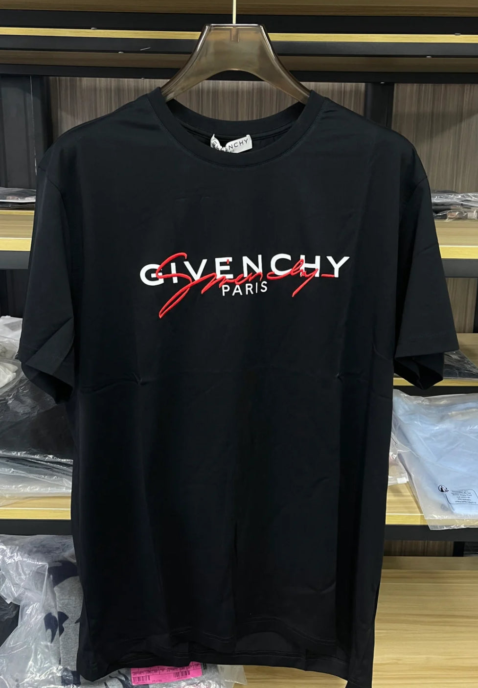 @Givenchy T 品牌Logo黑T恤/430P280 🔔限時折🉐13400