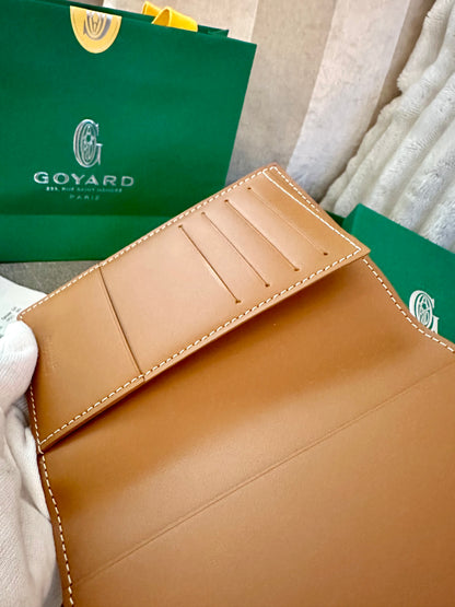*現貨*Goyard Grenelle Passport Holder 黑棕護照夾 特價✨🉐26800