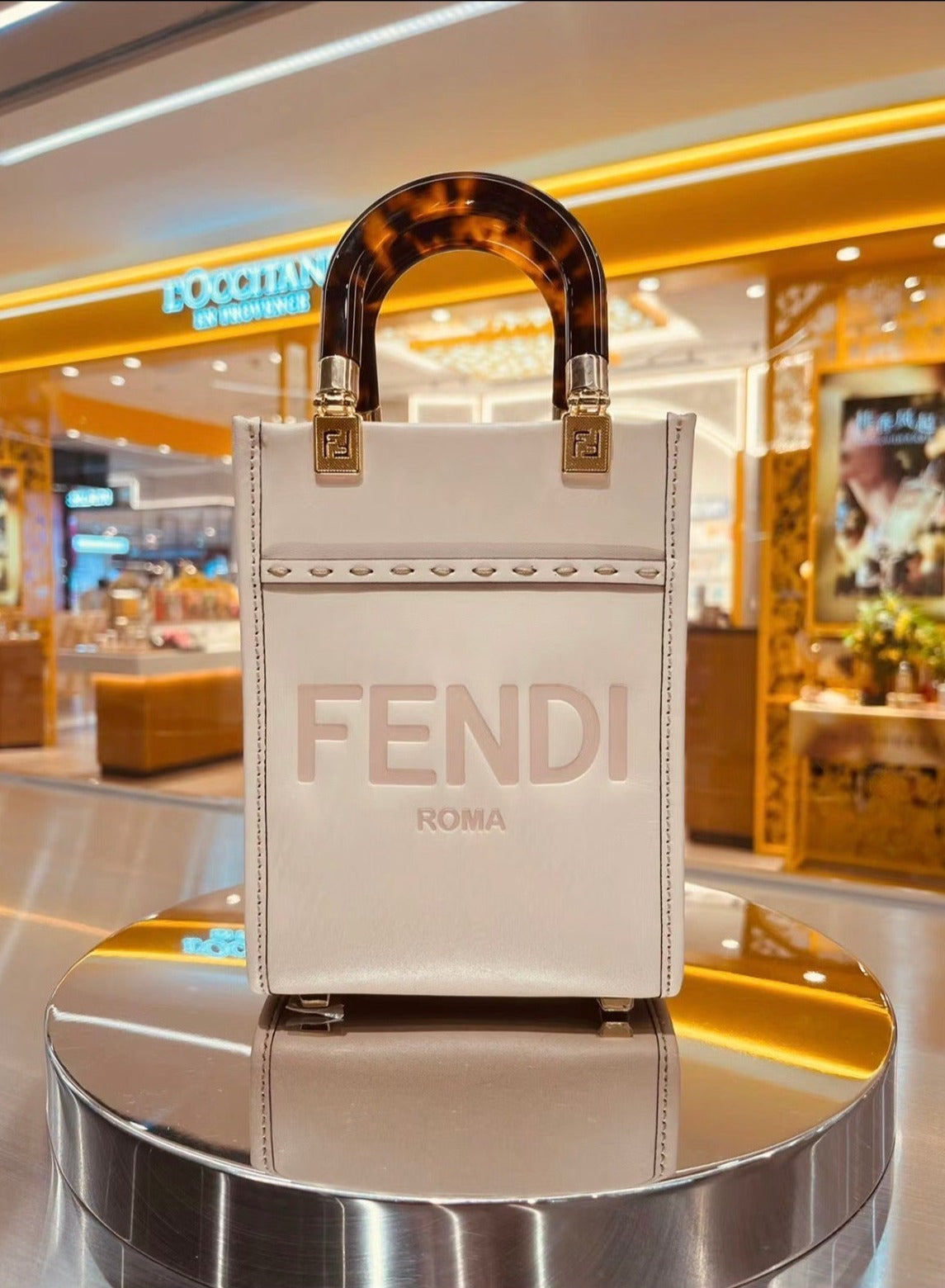 Fendi▪️Sunshine Shopper Mini 購物托特包/1290E1350 🉐39800🇪🇺🏷