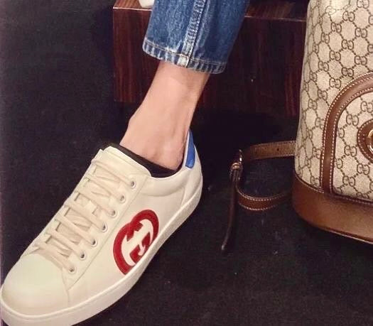 @Gucci Ace GG Sneaker 男生款潮鞋/P130 🔔限時折🉐6650