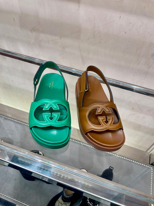 @Gucci Sandals 皮革涼鞋/750P375 🔔限時折🉐17680