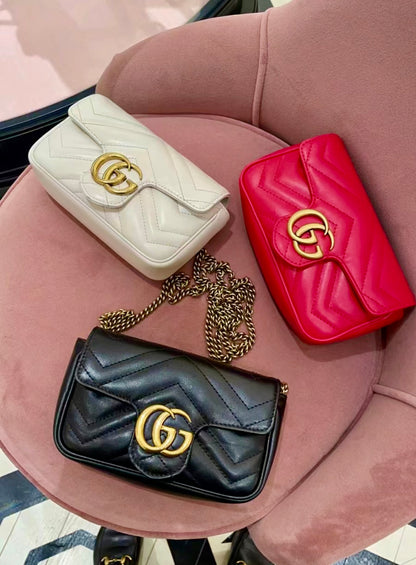 Gucci▪️GG Marmont Super Mini 超迷你翻蓋包/985 🉐40400