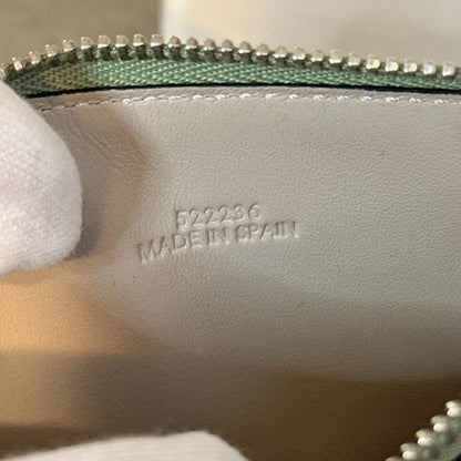 *現貨*Loewe▪️Coin Cardholder 軟粒面牛皮拉鍊卡包-迷迭香綠 P8500 /T14000