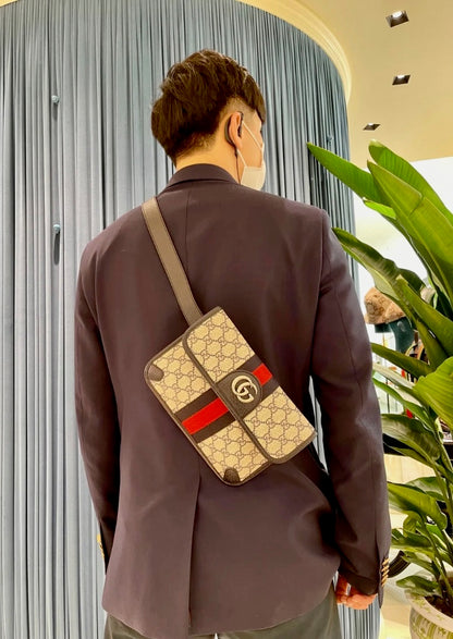 @Gucci GG Sup 胸腰包/1000P575 🔔限時折🉐26880