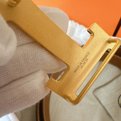 *現貨*Hermes Belt 女款雙面H-32mm皮帶Epson皮 P23900 /T35000