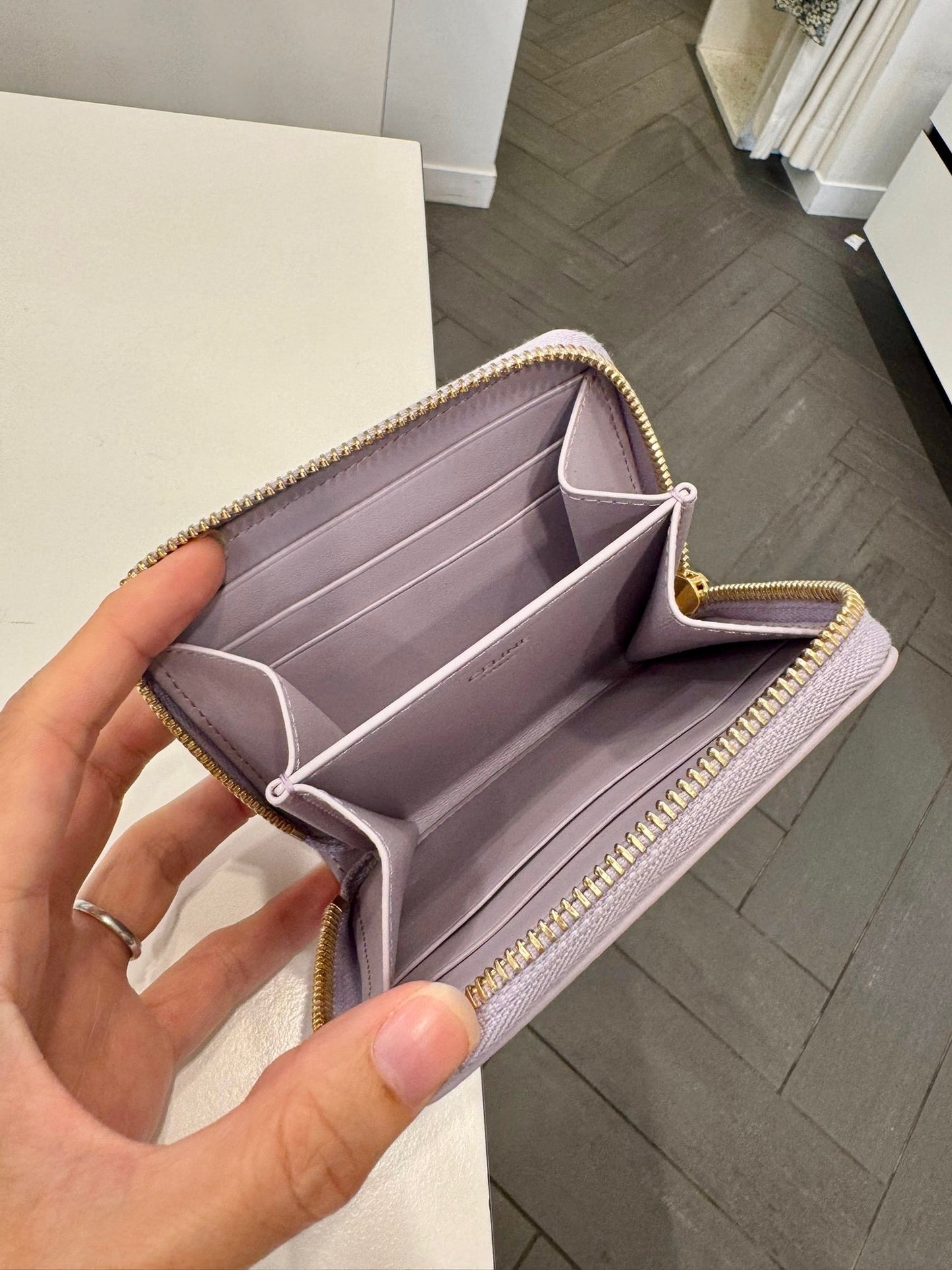 @Celine Outlet Compact Zipped 凱旋門拉鍊皮夾