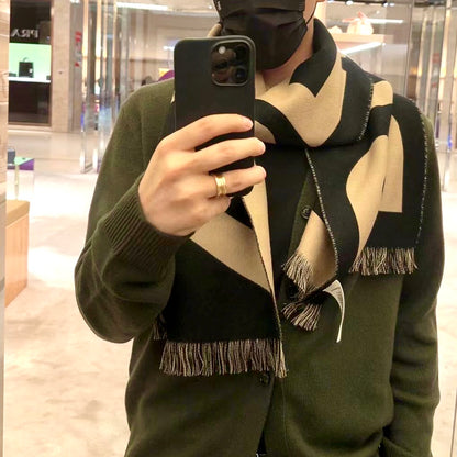 @Burberry Jacquard 羊毛字母圍巾/P290 🔥下殺🉐14050