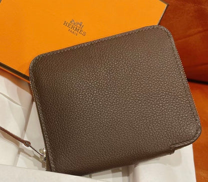 Hermes Silk'In Compact Wallet 絲巾短夾/950 ✨🉐39950