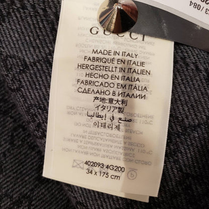 @Gucci Wool Scarf 花紋拼色羊毛長條圍巾/P210