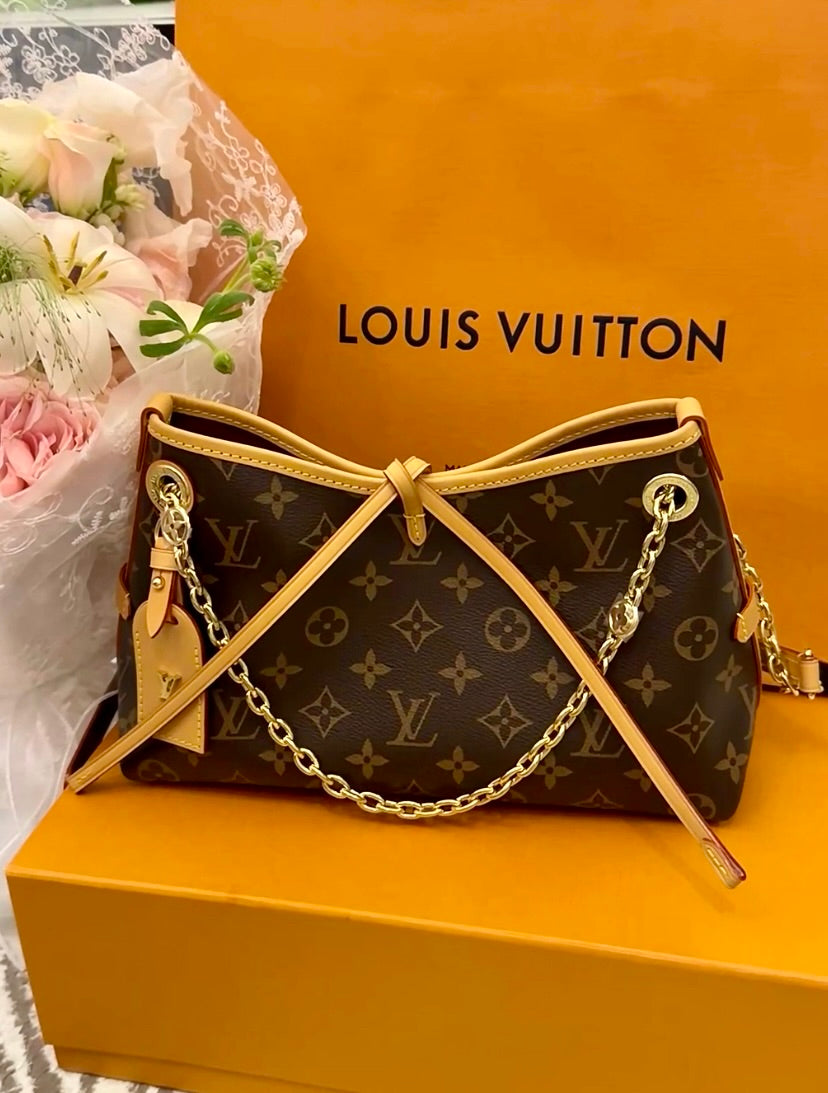 LV CarryAll BB 爆款迷你鍊條包/2110✨🉐87510