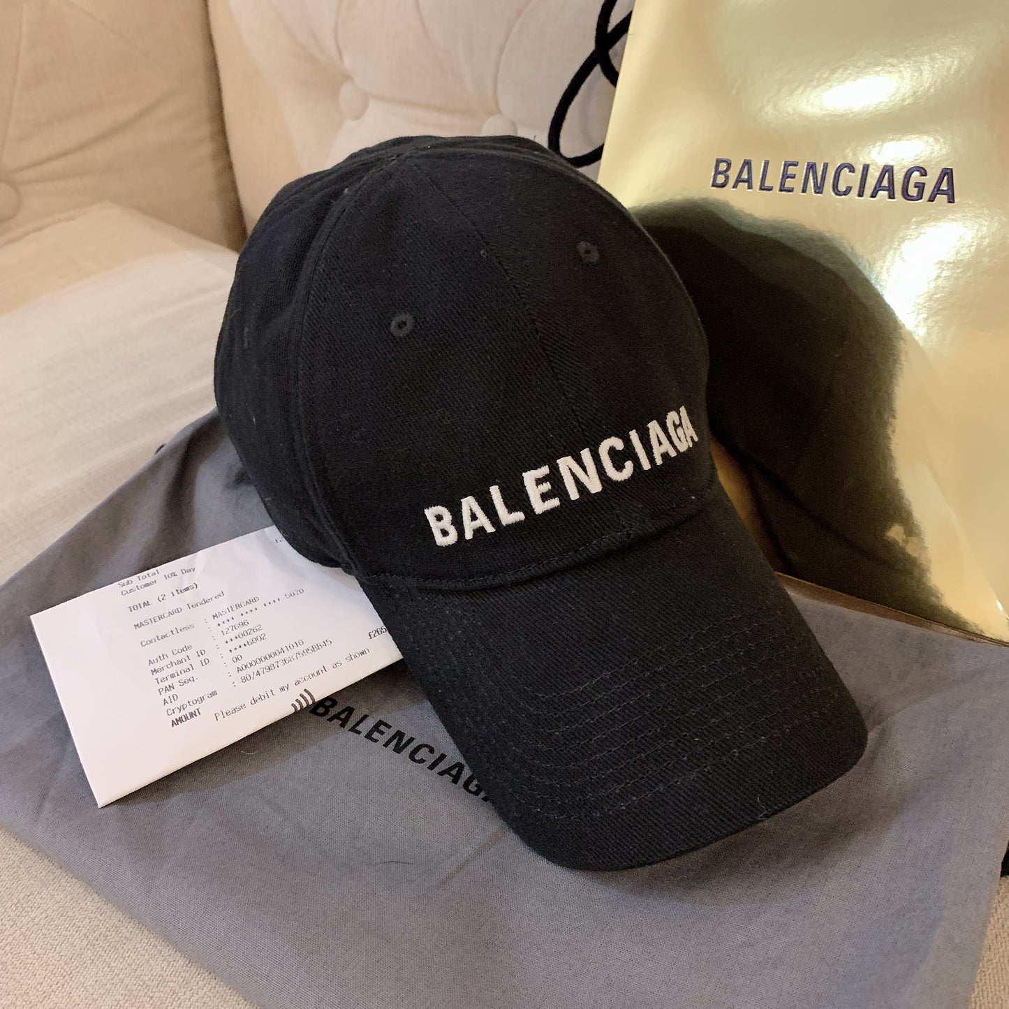 Balenciaga巴黎世家 CAP 經典棒球帽/340