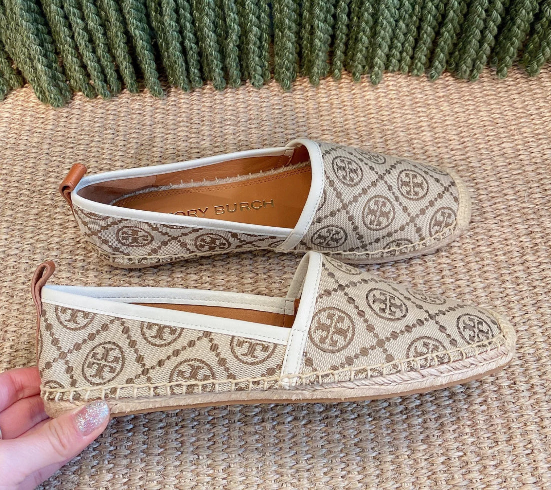 @Tory Burch Shoes 老花懶人鞋/250P159 🔥折上八折🉐6520