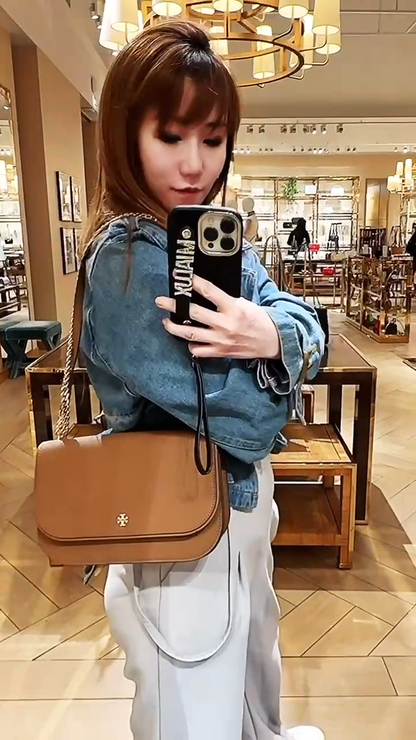 @ToryBurch▪️Emerson E/W Flap 防刮皮掀蓋肩背包/P369