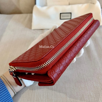 @Gucci▪️Embossed Flap Wallet 壓紋半翻蓋拉鍊長夾/P270 🔔限時折🉐13150