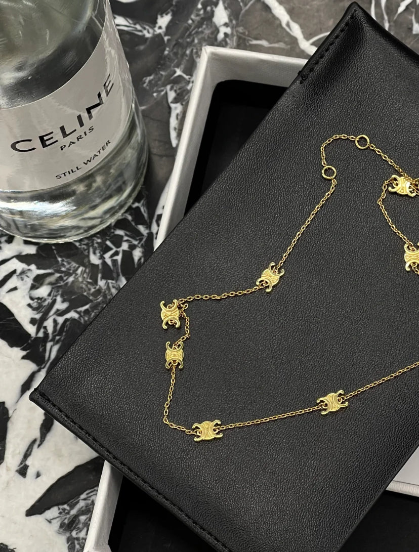 Celine Triomphe Necklace 凱旋門項鍊/460E490 🉐18150🇪🇺