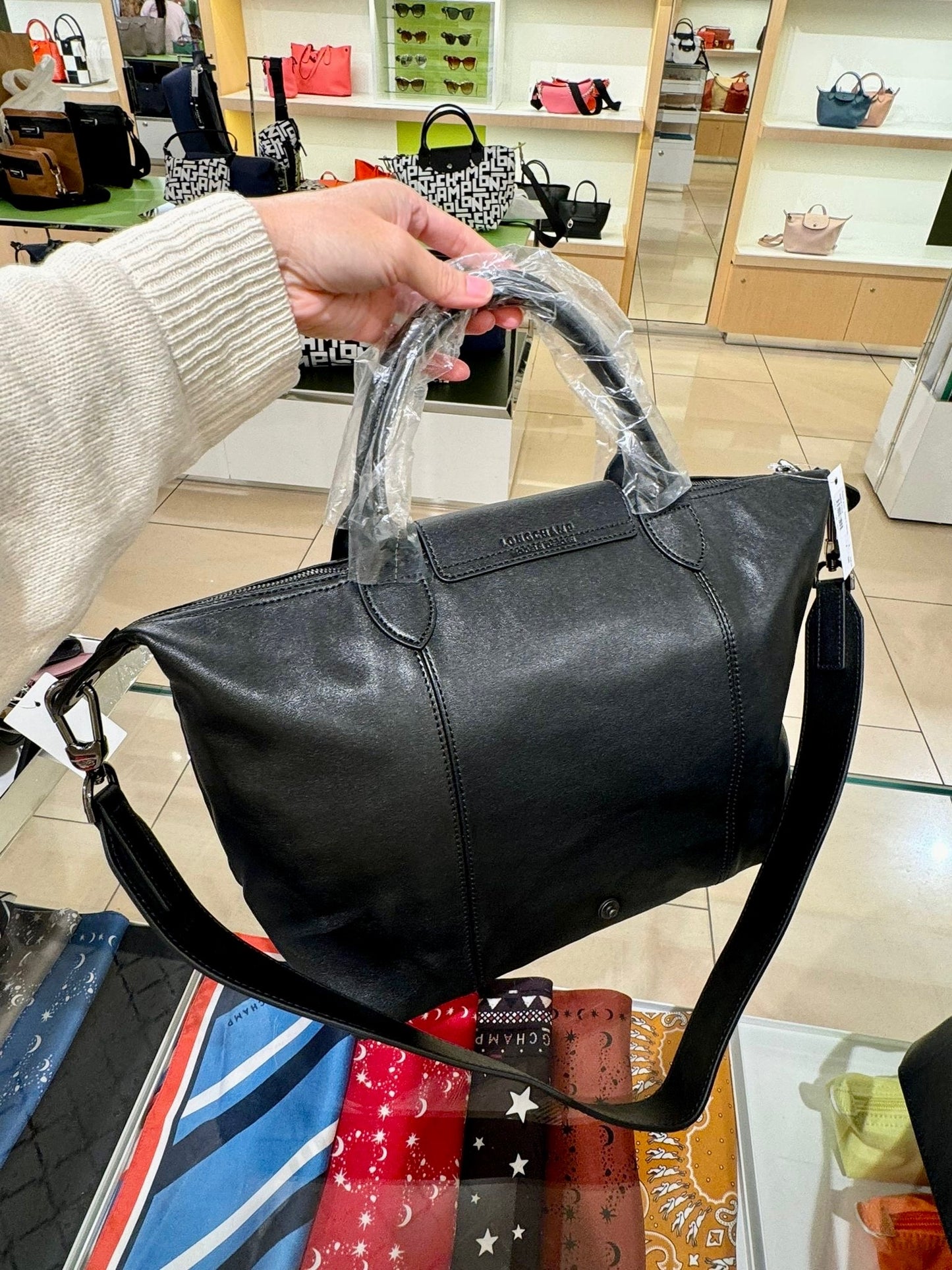 @Longchamp Piage M 中款折疊餃子包/P340 🔥折上九折🉐14570