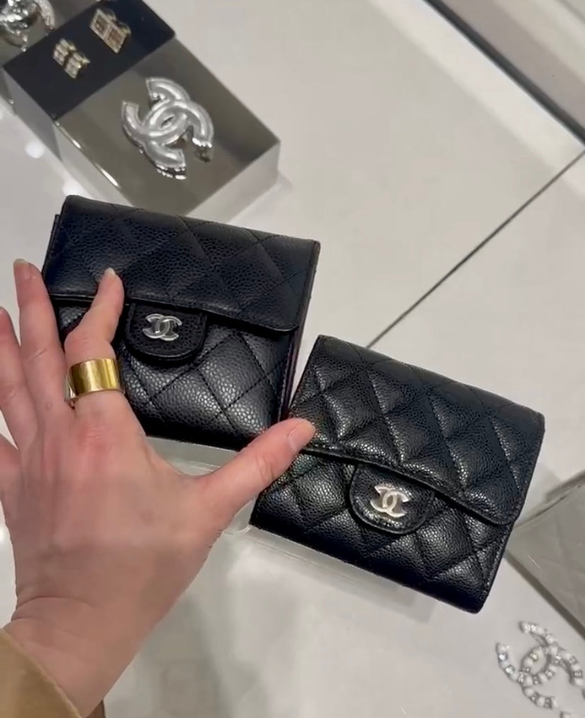 CHANEL▪️CF 新款小款三折短夾/🉐32800 🏷️