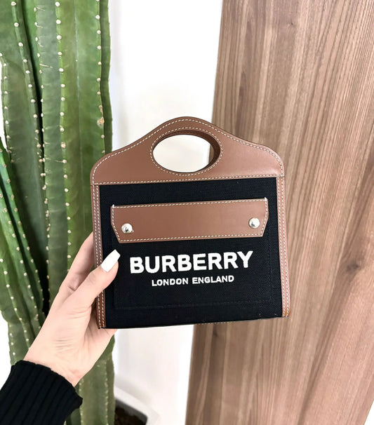 Burberry Pocket Micro口袋包-黑/820C569 ㊙️折扣🉐24330💰