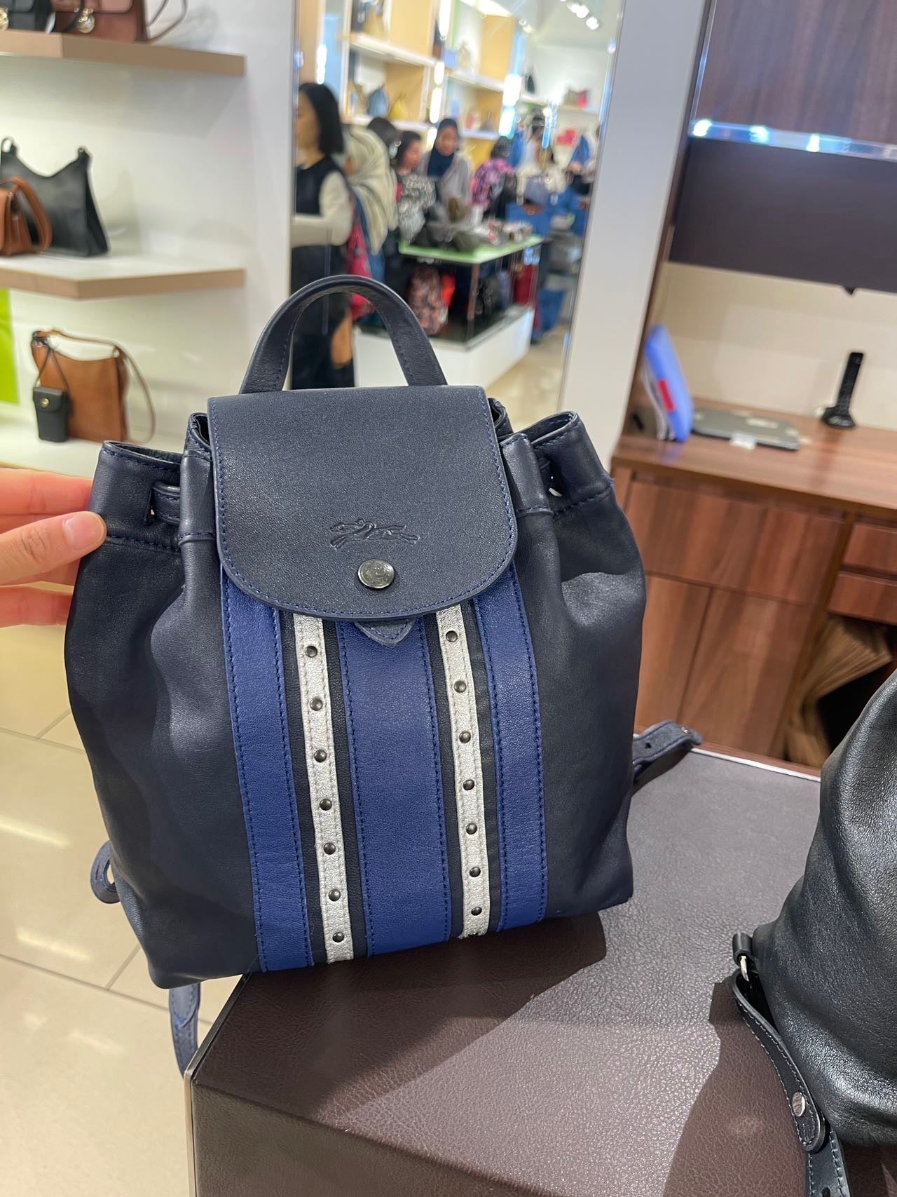 @Longchamp Backpack 小款後背包/380P130 🔔限時折🉐6650