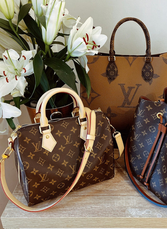 *LV Speedy Bandoulière 25 背帶波士頓包/1420✨🉐60640