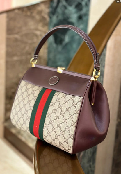 @Gucci Ophidia 口金大容量肩背鏈包/3340P1170 🔔限時折🉐53450