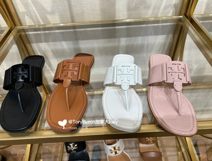 @Tory Burch Georgia Sandal 品牌人字拖鞋/250P159 🔥折上八折🉐6520