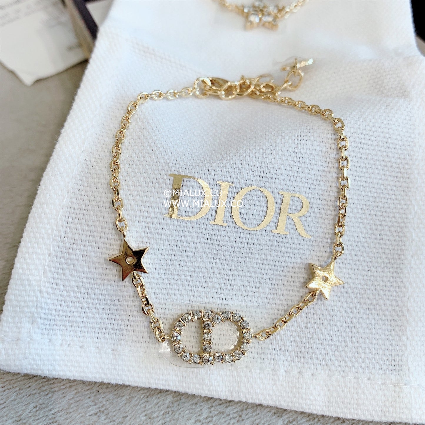 Dior Clair D Lune 經典CD星星雙手鏈/520E550 🉐20250🇪🇺